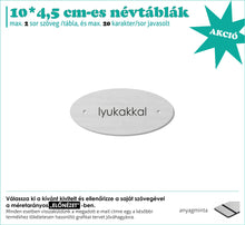 Kép betöltése a galériamegjelenítőbe: Tábla lyukas