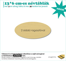 Kép betöltése a galériamegjelenítőbe: Névtábla (rézhatású arany, gravírozott)