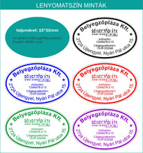 Kép betöltése a galériamegjelenítőbe: Trodat lenyomatgumi ovál,- és körbélyegzőhöz