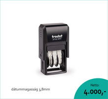 Kép betöltése a galériamegjelenítőbe: Trodat printy 4810 ISO dátumbélyegző kompletten