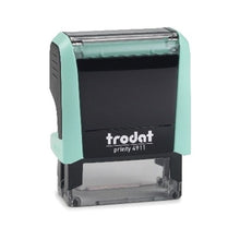 Kép betöltése a galériamegjelenítőbe: Max. 4 soros Trodat 4911 cégbélyegző KOMPLETTEN