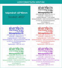 Kép betöltése a galériamegjelenítőbe: Trodat 4927 bélyegző KOMPLETTEN (előrefizetéssel ingyenes kiszállítás)