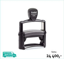 Kép betöltése a galériamegjelenítőbe: TRODAT Professional 5205 fémvázas bélyegző kompletten (68*24mm) (előrefizetéssel ingyenes kiszállítás)
