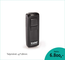 Kép betöltése a galériamegjelenítőbe: TRODAT pocket printy 9512 zsebbélyegző KOMPLETTEN