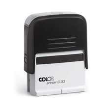 Kép betöltése a galériamegjelenítőbe: Max. 5 soros COLOP Printer C30 bélyegző KOMPLETTEN