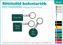 Kép betöltése a galériamegjelenítőbe: Gravírozott kulcstartó kompletten
