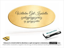 Kép betöltése a galériamegjelenítőbe: Kitűző névtáblák mágnessel