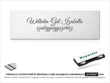 Kép betöltése a galériamegjelenítőbe: Kitűző névtáblák mágnessel