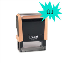 Kép betöltése a galériamegjelenítőbe: Max. 5 soros Trodat 4912 cégbélyegző KOMPLETTEN