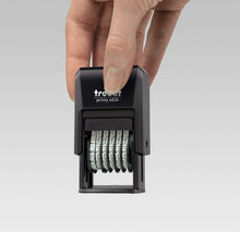 Kép betöltése a galériamegjelenítőbe: TRODAT printy 4.0 4836 számozó bélyegző kompletten (előrefizetéssel ingyenes kiszállítás)