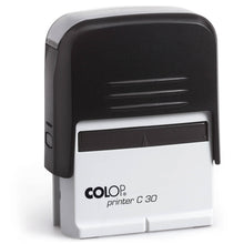 Kép betöltése a galériamegjelenítőbe: Max. 5 soros COLOP Printer C30 bélyegző KOMPLETTEN
