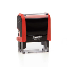 Kép betöltése a galériamegjelenítőbe: Max. 5 soros Trodat 4912 cégbélyegző KOMPLETTEN