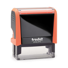 Kép betöltése a galériamegjelenítőbe: max. 6 soros trodat 4913 cégbélyegző akár logoval kompletten neonnarancs