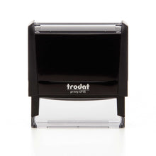 Kép betöltése a galériamegjelenítőbe: Max. 8 soros Trodat 4915 cégbélyegző akár logo-val is KOMPLETTEN (előrefizetéssel ingyenes kiszállítás)