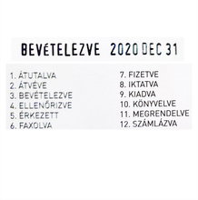 Kép betöltése a galériamegjelenítőbe: Trodat printy 4817 UNG dátumbélyegző 12 FIX SZÓ + DÁTUM (előrefizetéssel ingyenes kiszállítás)
