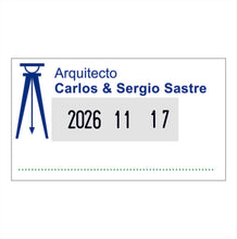 Kép betöltése a galériamegjelenítőbe: TRODAT Professional 5440 fémvázas dátumozó bélyegző kompletten (49*28mm) (előrefizetéssel ingyenes kiszállítás)