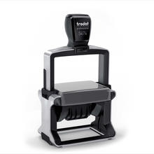 Kép betöltése a galériamegjelenítőbe: TRODAT Professional 5474 fémvázas dátumozó bélyegző kompletten (60*40mm) (előrefizetéssel ingyenes kiszállítás)