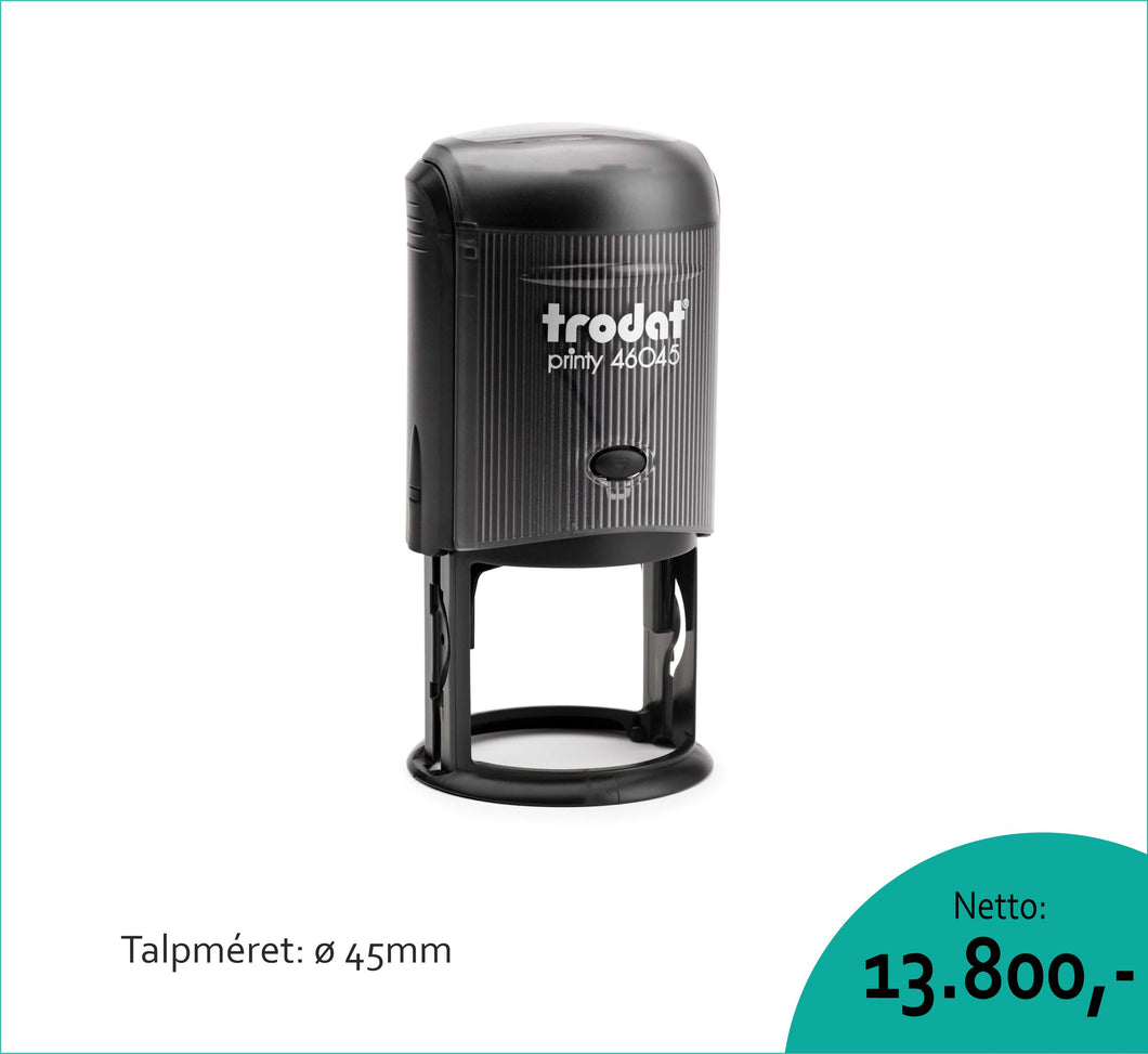 Trodat 44045 oválbélyegző KOMPLETTEN (előrefizetéssel ingyenes kiszállítás)