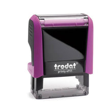 Kép betöltése a galériamegjelenítőbe: Max. 4 soros Trodat 4911 cégbélyegző KOMPLETTEN
