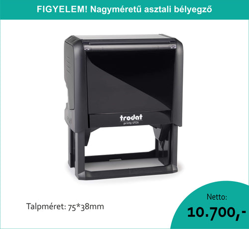 Trodat 4926 fekete bélyegző