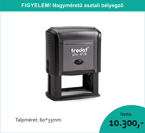 Asztali bélyegző trodat 4928