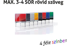 Kép betöltése a galériamegjelenítőbe: Max. 4 soros COLOP Printer IQ20 bélyegző KOMPLETTEN
