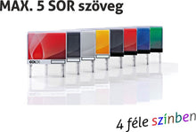 Kép betöltése a galériamegjelenítőbe: Max. 5 soros COLOP Printer IQ30 bélyegző KOMPLETTEN
