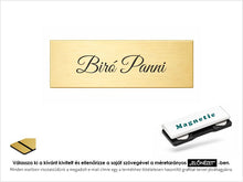 Kép betöltése a galériamegjelenítőbe: Kitűző névtáblák mágnessel
