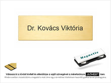 Kép betöltése a galériamegjelenítőbe: Kitűző névtáblák mágnessel
