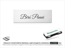 Kép betöltése a galériamegjelenítőbe: Kitűző névtáblák mágnessel
