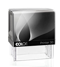 Kép betöltése a galériamegjelenítőbe: Max. 5 soros COLOP Printer IQ30 bélyegző KOMPLETTEN (előrefizetéssel ingyenes szállítás)
