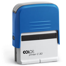 Kép betöltése a galériamegjelenítőbe: Max. 5 soros COLOP Printer C30 bélyegző KOMPLETTEN
